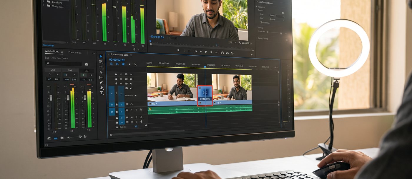How to Add Transitions Between Clips (Without Overdoing It)
