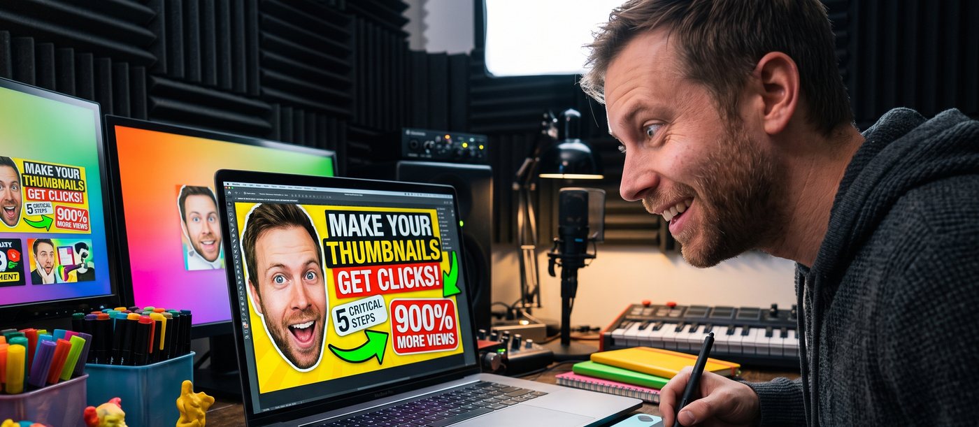 How to Make a YouTube Thumbnail That Actually Gets Clicks