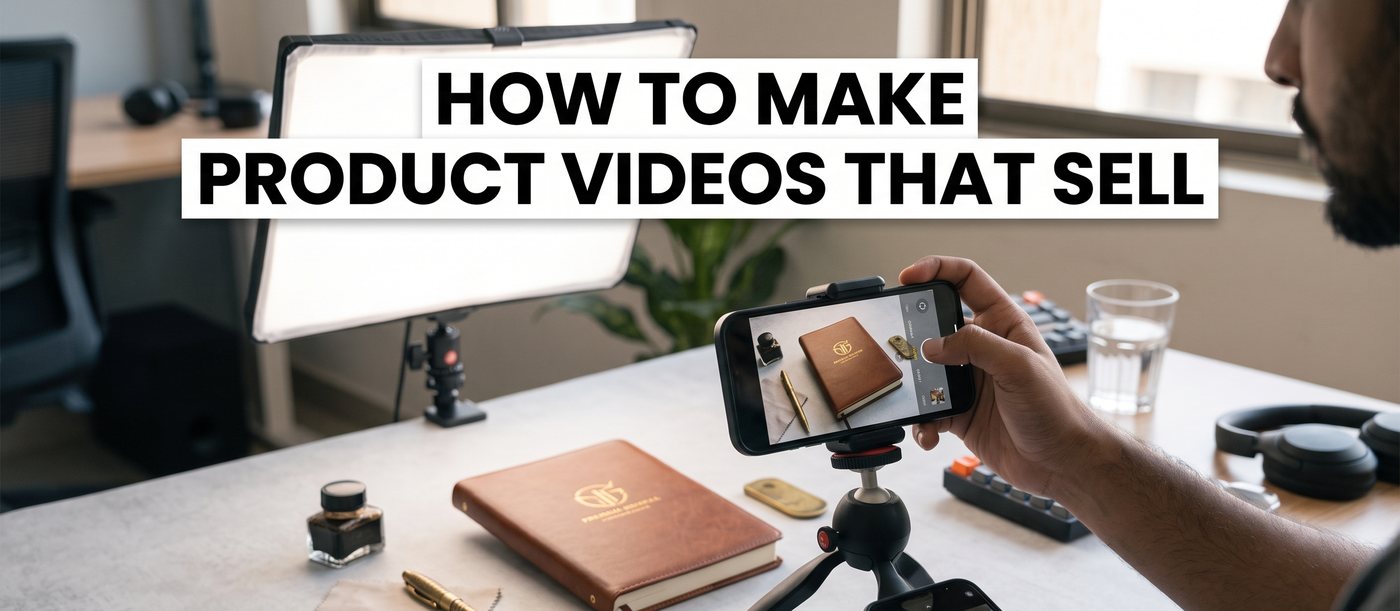 How to Make Product Videos That Actually Sell