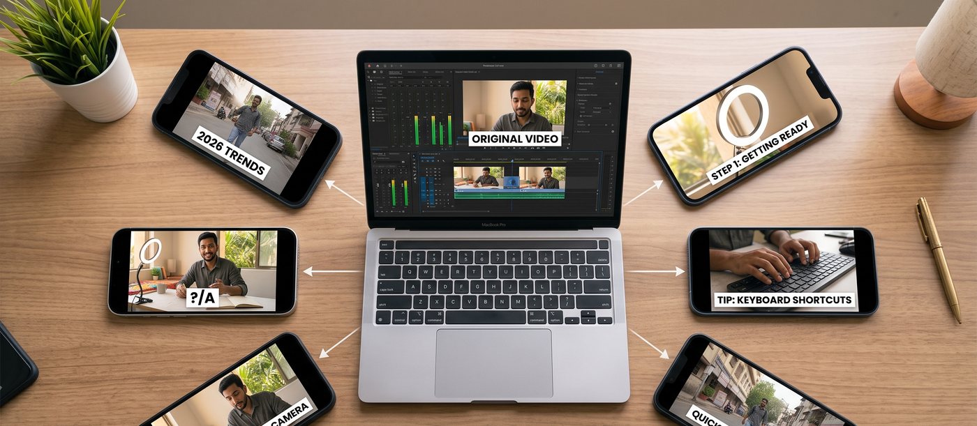 How to Turn One Video Into a Week of Content